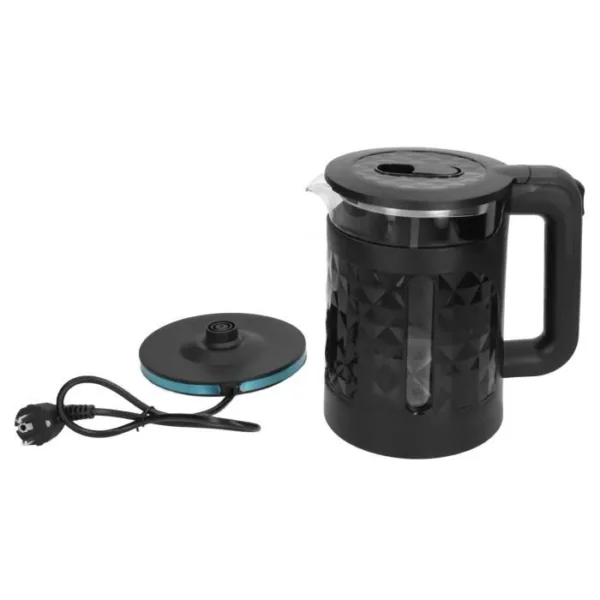 Bouilloire électrique - 2,3 Litres - Royal Swiss - RS EK-10 - 1500 Watts - Noir - Garantie 3 mois