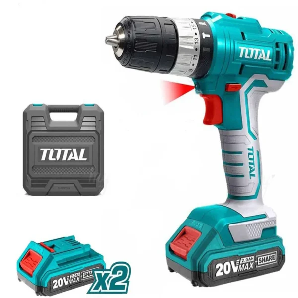 Visseuse Perceuse à percussion Li-ion - TOTAL TIDLI20012 - 20V - Garantie 6 mois