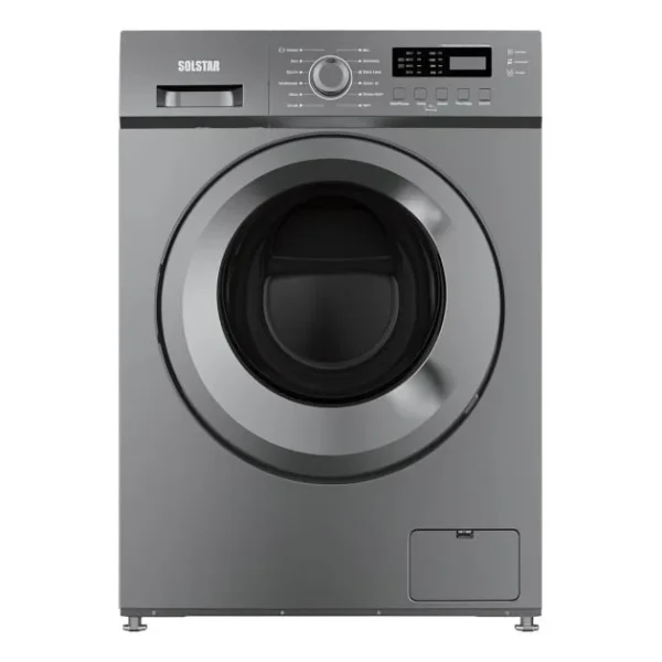 Machine à laver automatique - Solstar - 7kg - WM7012K-FLSLV SS - Gris - Garantie 6 mois
