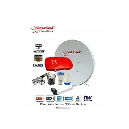 Starsat Tête De Satellite LNB - Beige