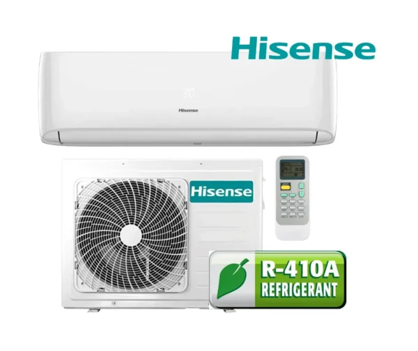 Climatiseur Hisense 1.5 CV - Economique en énergie - Blanc - R410 - 06 mois