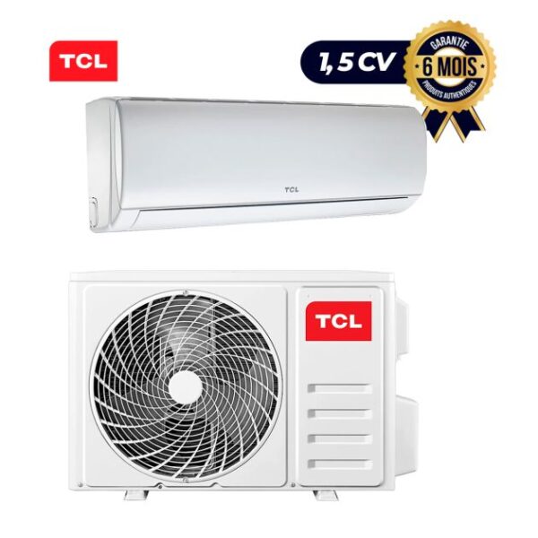 Climatiseur TCL Aircon 12000 ON/OFF TAC-12CSA - XA611 - 6 mois - Blanc