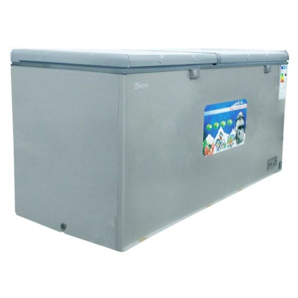 Congélateur coffre DELTA - DCF-660 - 660 litres - Gris - Garantie 6 Mois - Image 2