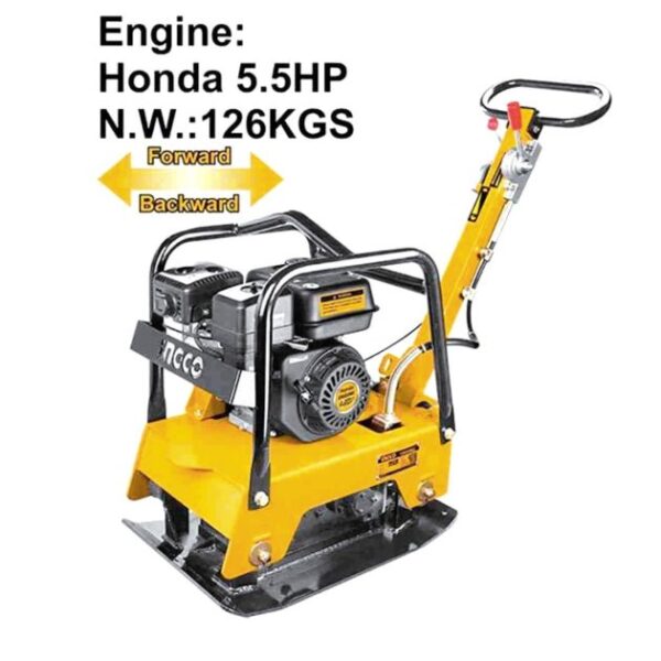 Compacteur Plate Réversible 126KG Essence - INGCO GCP125-1