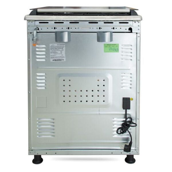 Cuisinière à Gaz - SUPER FLAME - toutes options - 4 Feux - 60 x 60 cm - SF-FF6402GBZG - Avec panneau de commande numérique - Inox - Garantie 6 mois - Image 5