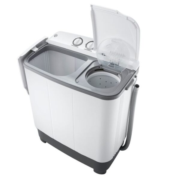 Machine à Laver 7KG- Semi-Automatique - LG - WP-810RD   - Blanc et Marron - Garantie 6 Mois - Image 4