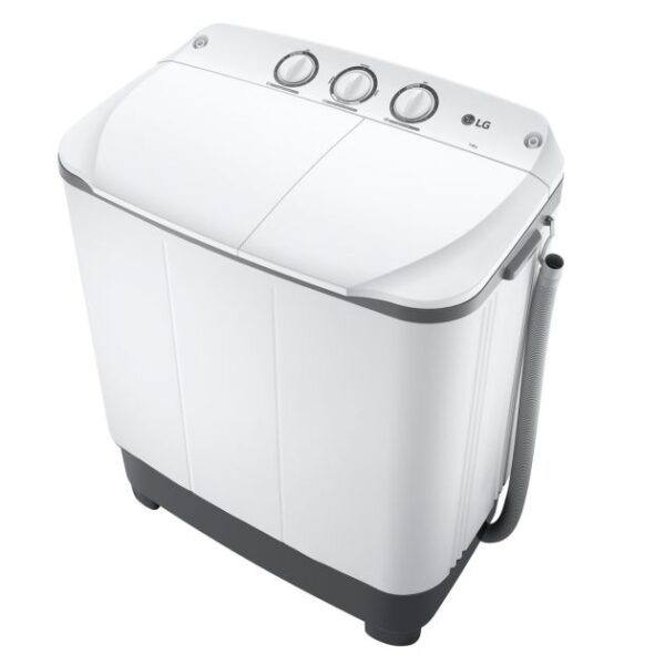 Machine à Laver 7KG- Semi-Automatique - LG - WP-810RD   - Blanc et Marron - Garantie 6 Mois - Image 5