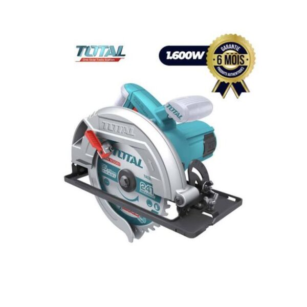 Scie circulaire TOTAL TS1161856 - 1600 W - Garantie 6 Mois