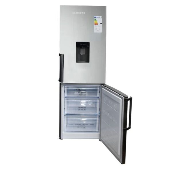 Réfrigérateur combiné - SAMSUNG - RB30J37 - No Frost avec distributeur d'eau - 320 L - Gris - Garantie 6 Mois - Image 4