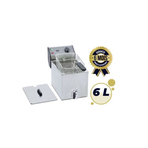 Friteuse électrique professionnelle - 6 litres - 3.4 kW