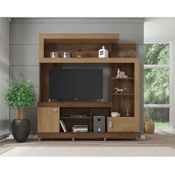 Meuble TV SENSAÇÀO - MT - 2632303 - Jusqu'à 50 pouces - Marron
