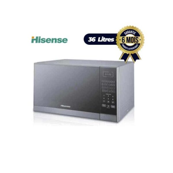 Micro-Ondes HISENSE - 36L - Contrôle Numérique - Blanc - 06 mois de garantie
