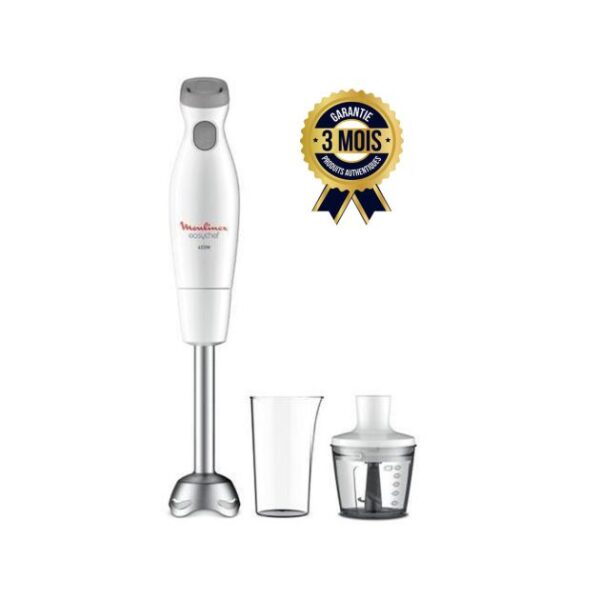 Moulinex Mixeur Plongeant 2 en 1 - Easychef - Dd452110 - 450 W