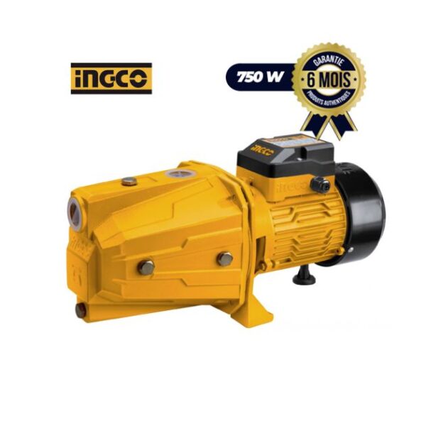 Pompe à Jet de Surface 750W 1HP – INGCO JP07508 - 06 mois de garantie