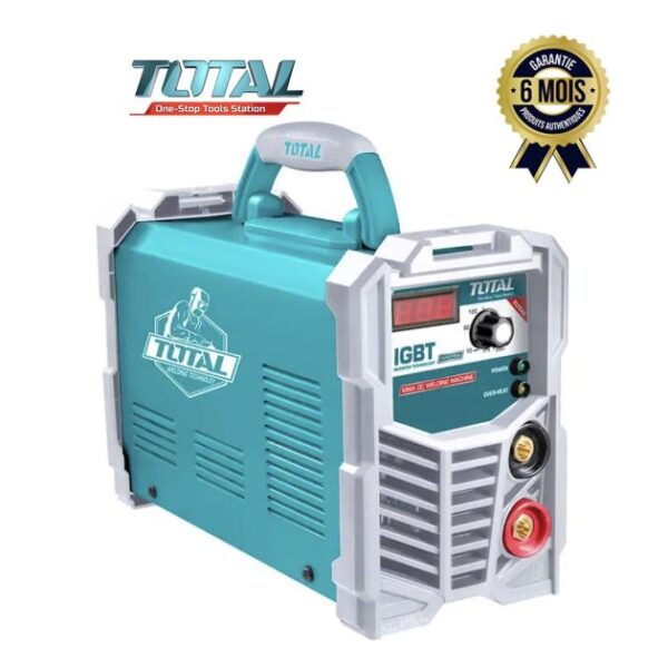 Poste à Souder Inverter MMA 200A - TOTAL TW22005 - 06 mois de garantie