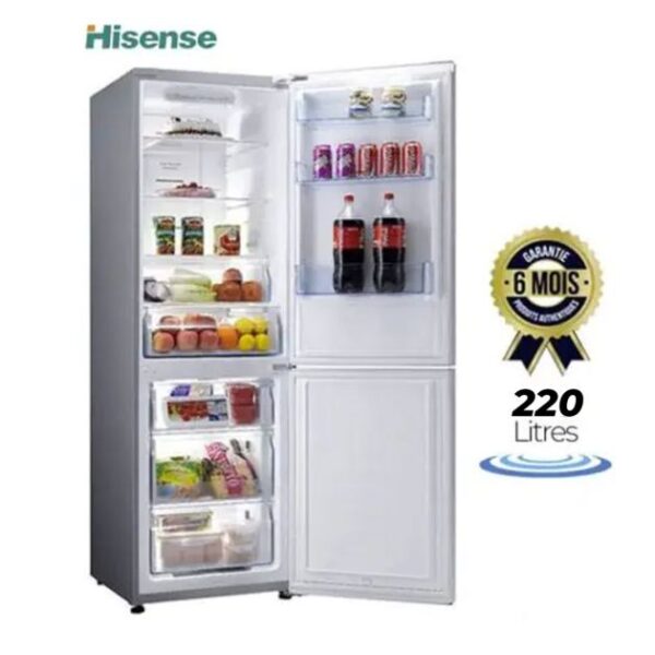 Réfrigérateur Hissense - RD29DC4SA - 220L – Gris - Garantie 06 Mois