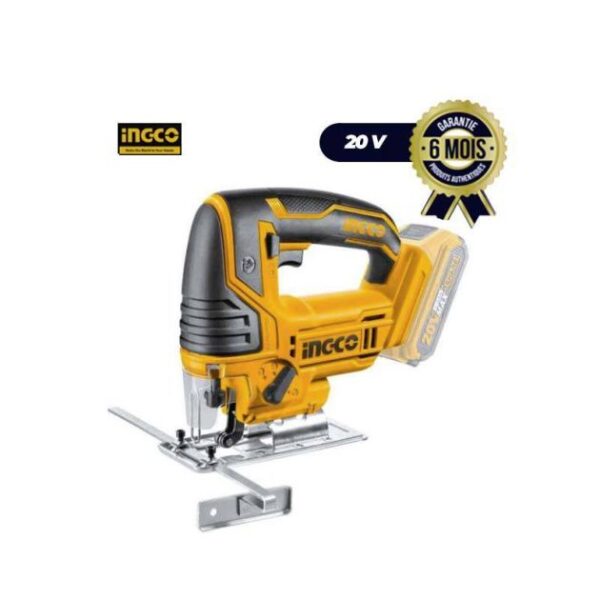 Scie sauteuse Sans Fil Li 20V - INGCO CJSLI8501 - 6 mois