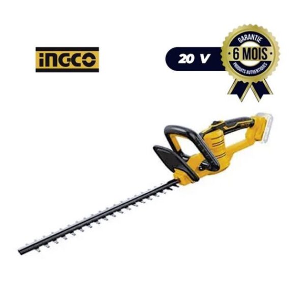 Tondeuse à Batterie 20V Li-Ion 1450 TR/MIN Long Lame 450MM - INGCO CHTLI2001 - 06 mois de garantie